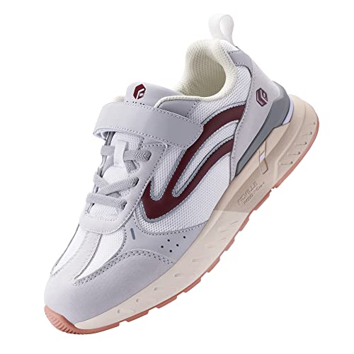 FitVille Womens Pickleball Shoes Wide Width Sneakers Cushioned Tennis Shoes for Women with Wide Toe Box, Slip Resistant