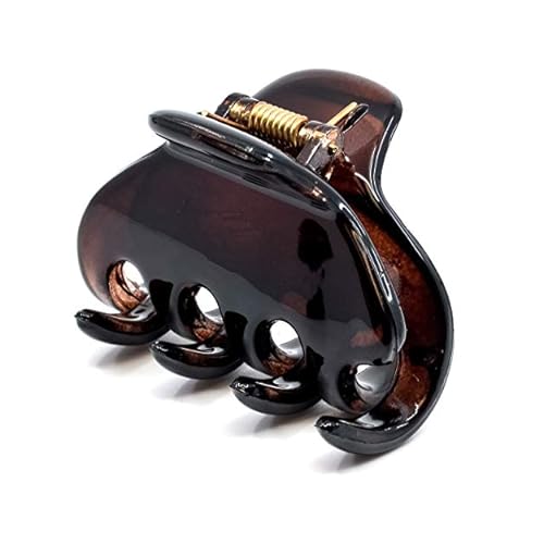 Camila Paris CP1784 French Hair Clip for Women, Small Tortoise Shell Girls Hair Claw Clips Jaw Fashion Durable and Styling Hair Accessories for Women, Strong Hold No Slip Grip, Made in France