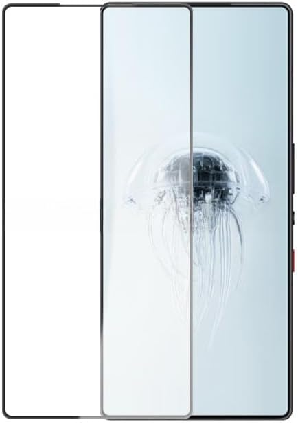 Red Magic 9Pro / 9Pro / 10Pro / 10Pro / 10Pro / 10Air Tempered Glass Film, Full Screen Coverage, HD Explosion Proof, Edge Design, Auto Healing, Oil Proof Fingerprints, Pack of 2 Red Magic 10Pro