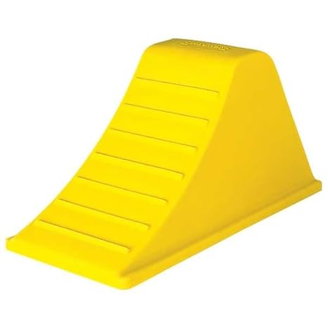 Checkers Industrial Safety Products AT3514-RP-Y All Terrain Chock with