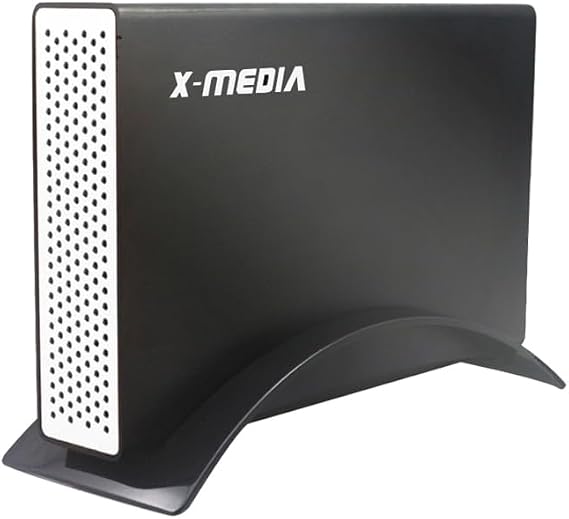 X-MEDIA XM-EN3451 V3 [Upgraded USB 3.0] 3.5-Inch IDE/PATA or SATA Aluminum Hard Disk Drive HDD External Enclosure Case | Support 3.5 IDE/PATA(Parallel ATA) | 3.5 SATA(Serial ATA)/SSD Hard Disk Drive