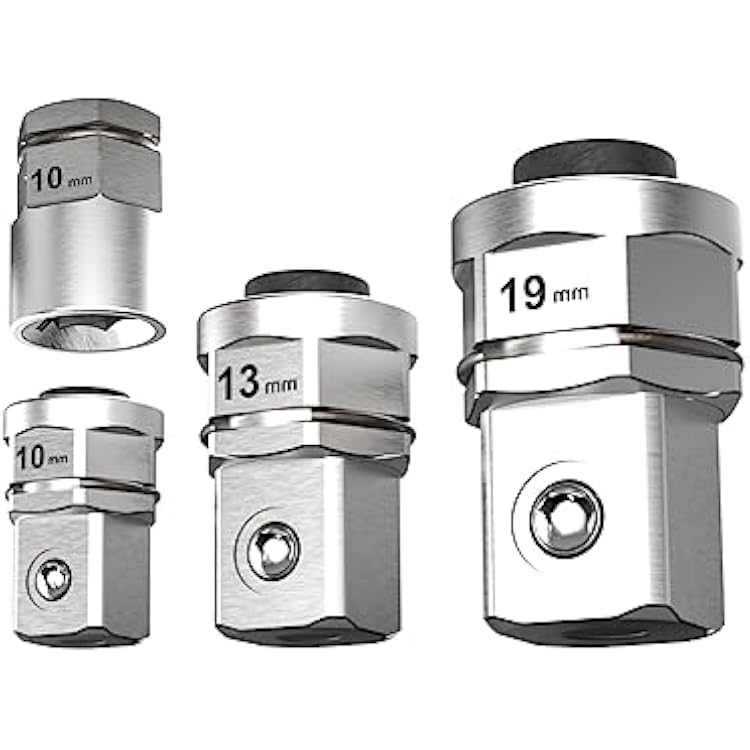 LABEAR - socket wrench adapters, Ratcheting Wrench to Square Drive Adapter Set