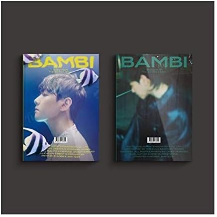 EXO Baekhyun Bambi 3rd Mini Album PhotoBook Version Random Cover CD+1p Poster+2p Folding Poster+88p PhotoBook+24p Lyrics Book+Clear Card+1p Film+1p Post+PhotoCard+Message PhotoCard Set+Tracking