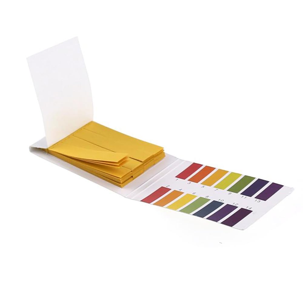 Generic 80 Count pH Test Strips, Litmus Paper, 1-14 Range, Aquarium, Pond, Pool