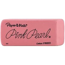 Paper Mate Pink Pearl Eraser, Large, 1 Count