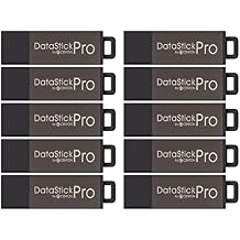 Centon Electronics DataStick Pro USB 2.0 Flash Drive, 32 GB, 25 USB Flash Drives, 25 Bulk Pack, Grey