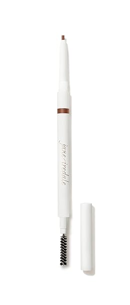 jane iredale PureBrow Precision Pencil, Retractable Ultra-Fine Pencil + Spoolie Defines, Fills Gaps, Fluffs, Water-Resistant, Smudge-Proof Formula