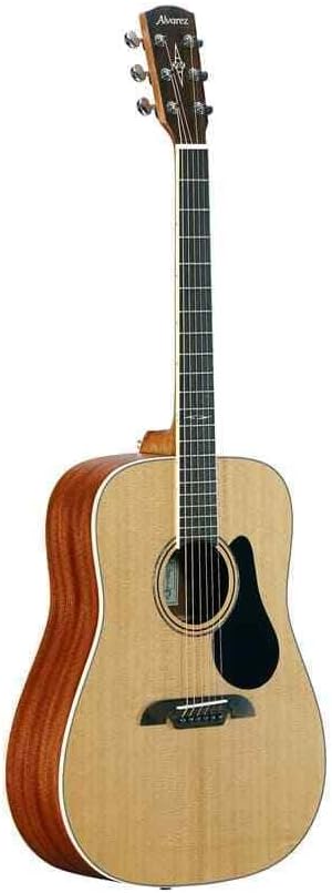 Alvarez Artist Series AD60 Dreadnought Guitar, Natural/Gloss Finish