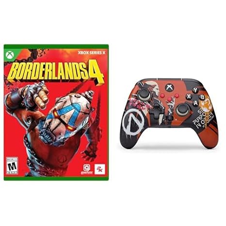 Borderlands 4 Xbox Series X Game + PowerA Wireless Controller Borderlands Special Edition Bundle