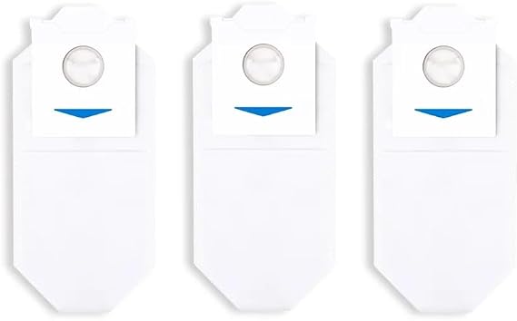 ECOVACS Dustbag 3 Pcs for DEEBOT N30 OMNIN30 PRO Omni,White