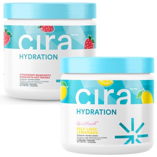 Cira Hydration Bundle: Strawberry Margarita & Alicia McCarvells Self-Love Lemonade