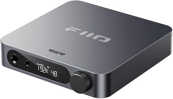 FiiO K11 Desktop 1400mW Power Balanced Headphone DAC & Amplifier 384kHz/24Bit DSD256 for Home Audio/PC 6.35mm/4.4mm/RCA/Coaxial/Optical (K11 R2R Titanium)
