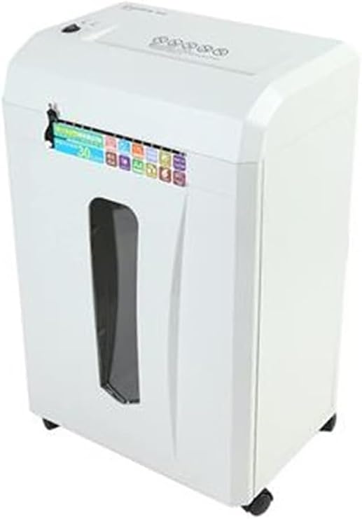 17L Electric Shredder Super Shredding Ability Office Home Paper Document Grinder Crusher Destroyer (Size : 248 * 540 * 346mm)