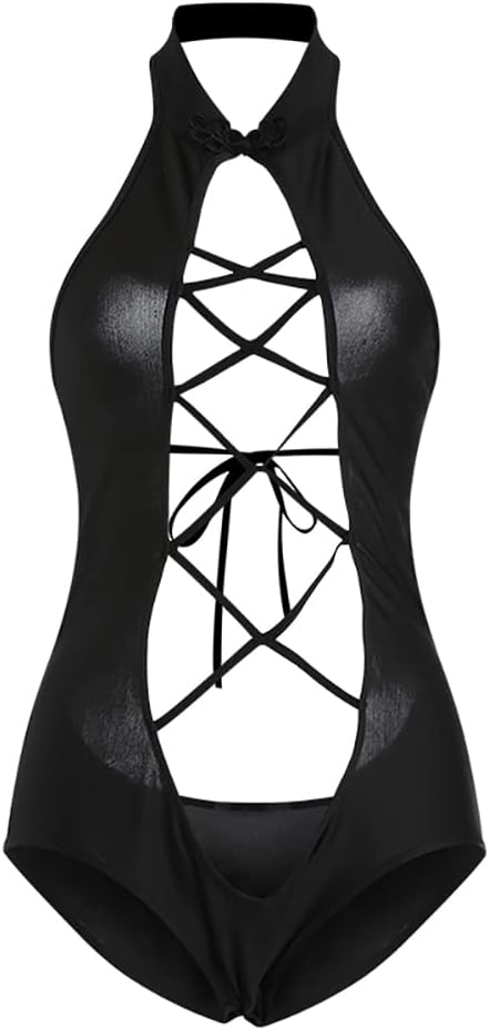 SNOMYRS Teddy Bodysuit Anime Cosplay Bikini Sexy Naughty Lingerie For Women Kawaii Lingerie Maid Outfit Japanese Swimsuit