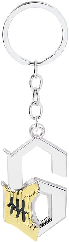 Bleach Ichigo Kurosaki Grimmjow No.6 Keychain Keyring Cosplay Key Chain Accessories