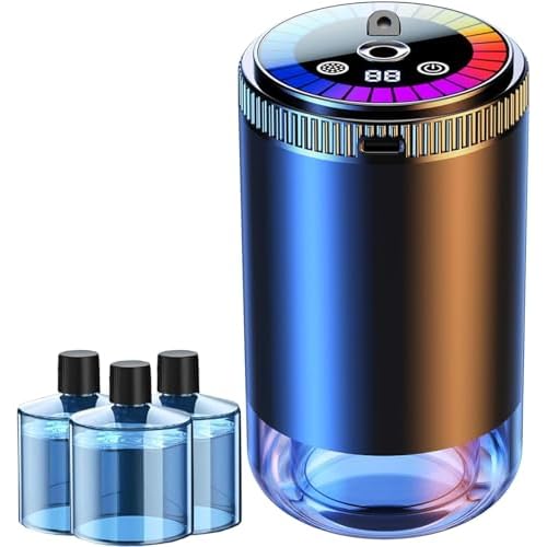 Rechargeable car starry sky ceiling aroma diffuser, smart car air freshener, car fragrance diffuser, decoration, perfume, long-lasting scent, road trip accessory, ocean fragrance