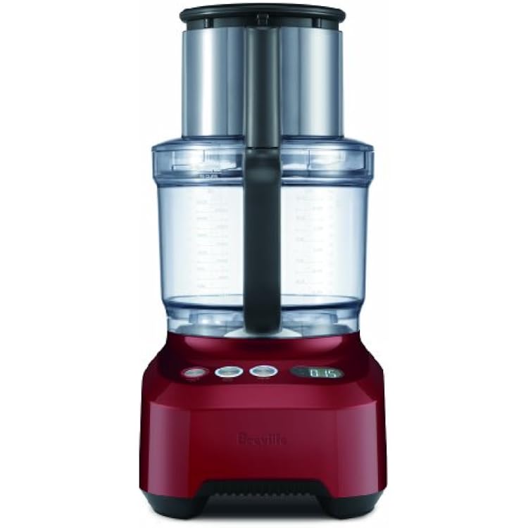 Breville the Sous Chef Pro Food Processor, BFP800CBXL, Cranberry Red