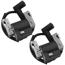 Caltric MIA12788 Ignition Coil Compatible with John Deere 107H 135 92H D125 D130 D140 D150 D160 D170 / X127 X135R X130R X140 X146R X147R X155R X165 X166