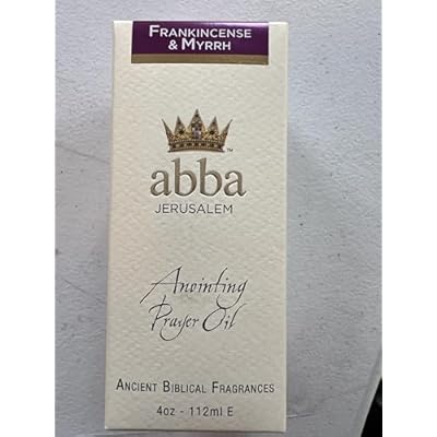 Abba Christian Products Frankincense & Myrrh Anointing Oil 4 oz 1 pk, FMN4, 4 Ounce