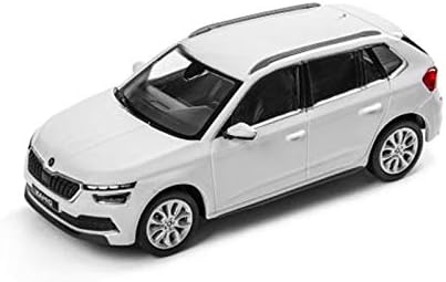 Skoda 658099300S9R Kamiq Model Car 1:43 Moon White Accessories Miniature