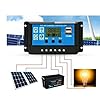 Güneş Paneli Solar Akü Şarj Kontrol Cihazı 12V 24V 30 Amper
