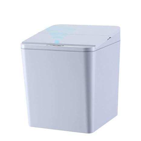 Automatic Touchless Intelligent Induction Motion Sensor Kitchen Trash Can Wide Opening Sensor Car Waste Garbage Bin (Color : A, Size : 4L) (B 4L)