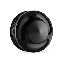 3.0" | 6-Rib | Billet LS ALTERNATOR Pulley for LS Series Engines Running A Camaro/GTO Water Pump | Black