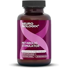Neurobiologix Metabolic Stimulator, Inositol & Chromium Picolinate Professional Grade Formula, Metabolic Wellness and Cellular Energy for Men and Women, Gluten Free, Non GMO, Vegetarian, 90 Capsules
