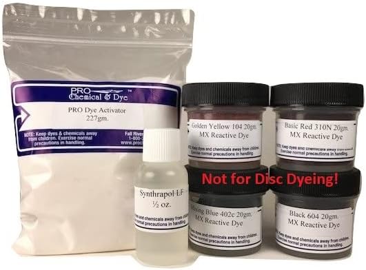 MX Warm Color Dye Sampler