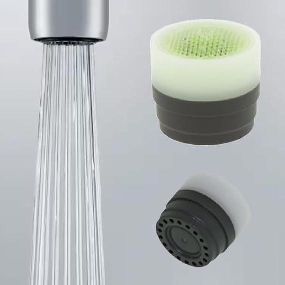 Neoperl Tom Thumb Spray Small Size Faucet Aerator PCA Perlator Low Flow Stream Male/Female Bathroom Housing/Washer/Insert (Lime 0.5 Insert)