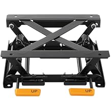Car Seats Height Adjuster, Steel Car Seat Lift, Car Seat Lift Rack, 2.76-5.12in Lift Height, Seat Lifting Base for RVs, Commercial Vehicles, Vans