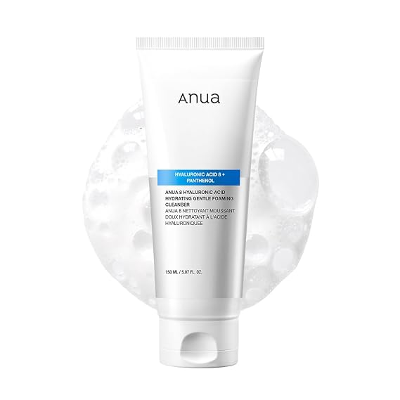 ANUA Hydrating Gentle Foaming Cleanser, 5.07 fl.oz