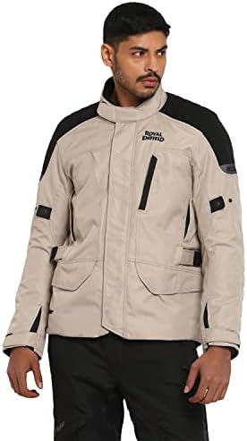 Royal Enfield Alp X Re L2 Mens Riding Jacket, Motorcycle Full Body Protective Gear,Armored Touring & Adventure Biker Jacket