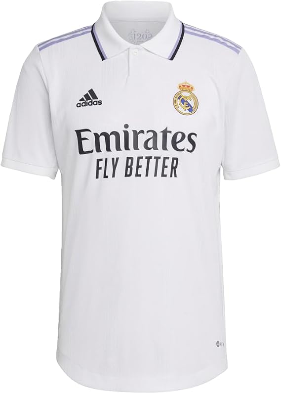 adidas Real Madrid 22/23 Home Authentic Jersey Men's, White, Size 2XL