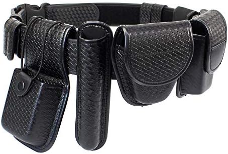 8-in-1 Police Duty Belt Kit with Pouches, Law Enforcement Utility Belt Rig