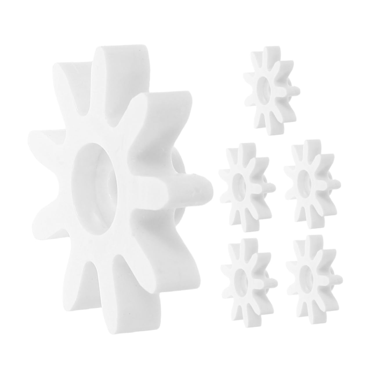 Ciieeo 6pcs Plastic Gears for Crafts Machines Tooth Gears for Vending Machine Candy Vending DIY