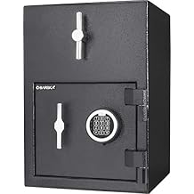 Barska AX13308 Rotary Hopper Digital Keypad Depository Drop Safe 1.15 Cubic Ft