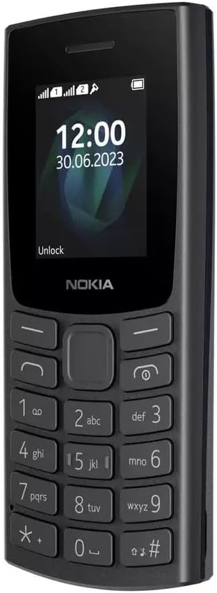 Nokia 105 SIM-Free Mobile Phone, Black