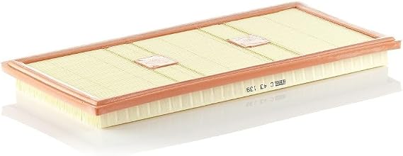 Mann Filter C 43 139 Engine Air Filter Replacement Compatible With Mercedes-Benz C300 (2013-2014), C350 E350 & SLK350 (2012-2016), GLE350 (2016-2019), GLK350 (2013-2015), ML350 (2012-2015)