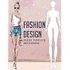 Fashion Sketchbook With Figure Templates: Large Female Figure Template | Fashion Drawing Book| Fashion illustration| Easy to Create Your Unique Fashion Style|8.5"X11" Paperback August 21, 2021