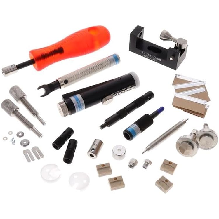 Semi-Rigid Cable Assembly Tool Set, SMA Connectors, Professional Tool Kit with Case