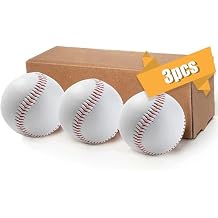 Gracfulcub Baseball Ball, Official Game Baseballs for Youth and Adult Baseball Players Training, Official Size and Weight Suitable for Batting Fielding Hitting Pitching Practice