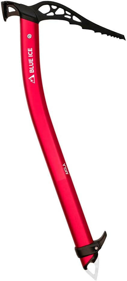 Blue Ice Akila Ice Axe Hammer - Ski Patrol Red