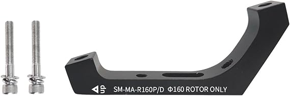 SM-MA-F160P/D R160P/D Flat Mount to Post Mount Brake Caliper Adapter for 160mm Rotors Road Disc Brake FM to PM