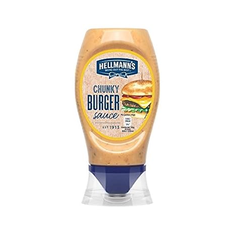Hellmann's Chunky Burger Sauce 250ml