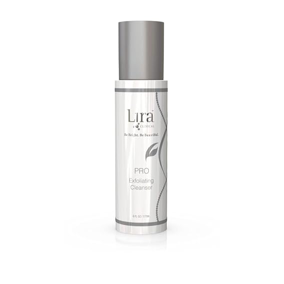 Lira Clinical PRO Exfoliating Cleanser with Salicylic & Lactic Acid - 6 oz