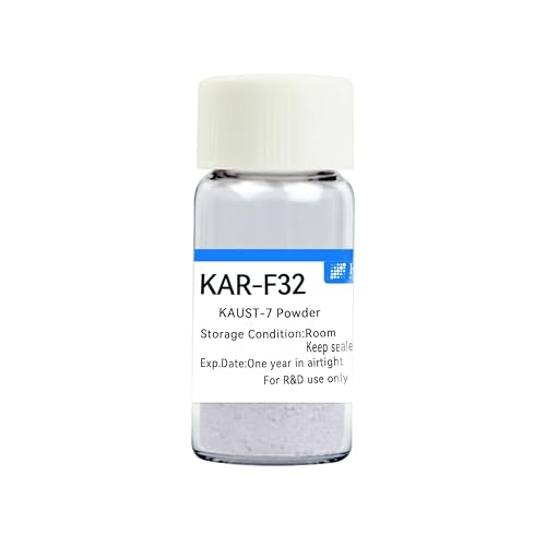 Metal Organic Frameworks MOFs KAUST-7 Grey-Purple Powder KAR-F32 1000-5000nm Ideal for adsorption, Gas Storage, Separation, and Catalysis CAS 1973399-07-31 Gram