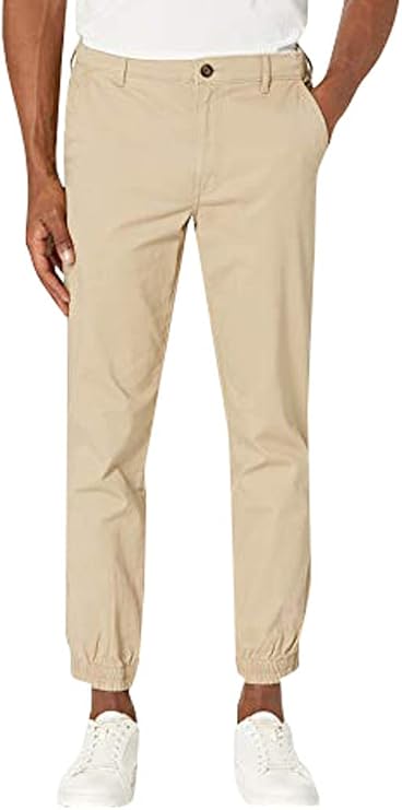 Amazon Essentials Men's Slim-Fit Cotton Joggers, Breathable
