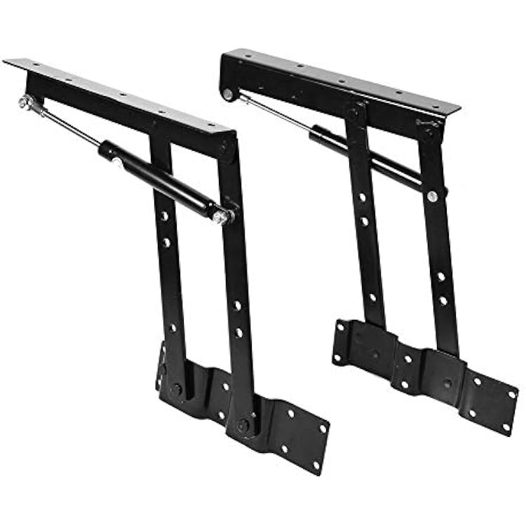 2X Up Coffee Table, Practical Top Hinges Mechanism Hardware Top Bracket Lifting Frame Furniture Spring Hinges 130N