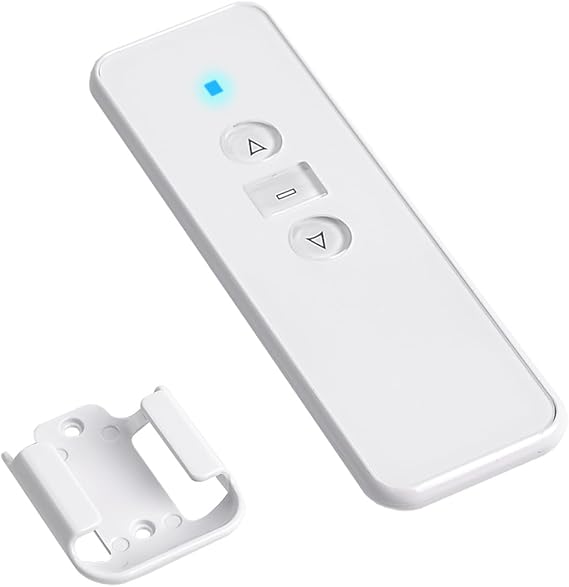 AC123-06 Wireless RF Remote Controller, 6 Channel Transmitter with Learning Code, Long Range for Electric Blinds, Garage Door Motor Control